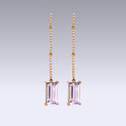 ISBOROV EARRINGS-pink amethyst