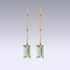 ISBOROV EARRINGS-prasiolite