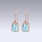 KENNEDY S EARRINGS-sky topaz