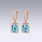VERSAILLES EARRINGS-swiss topaz