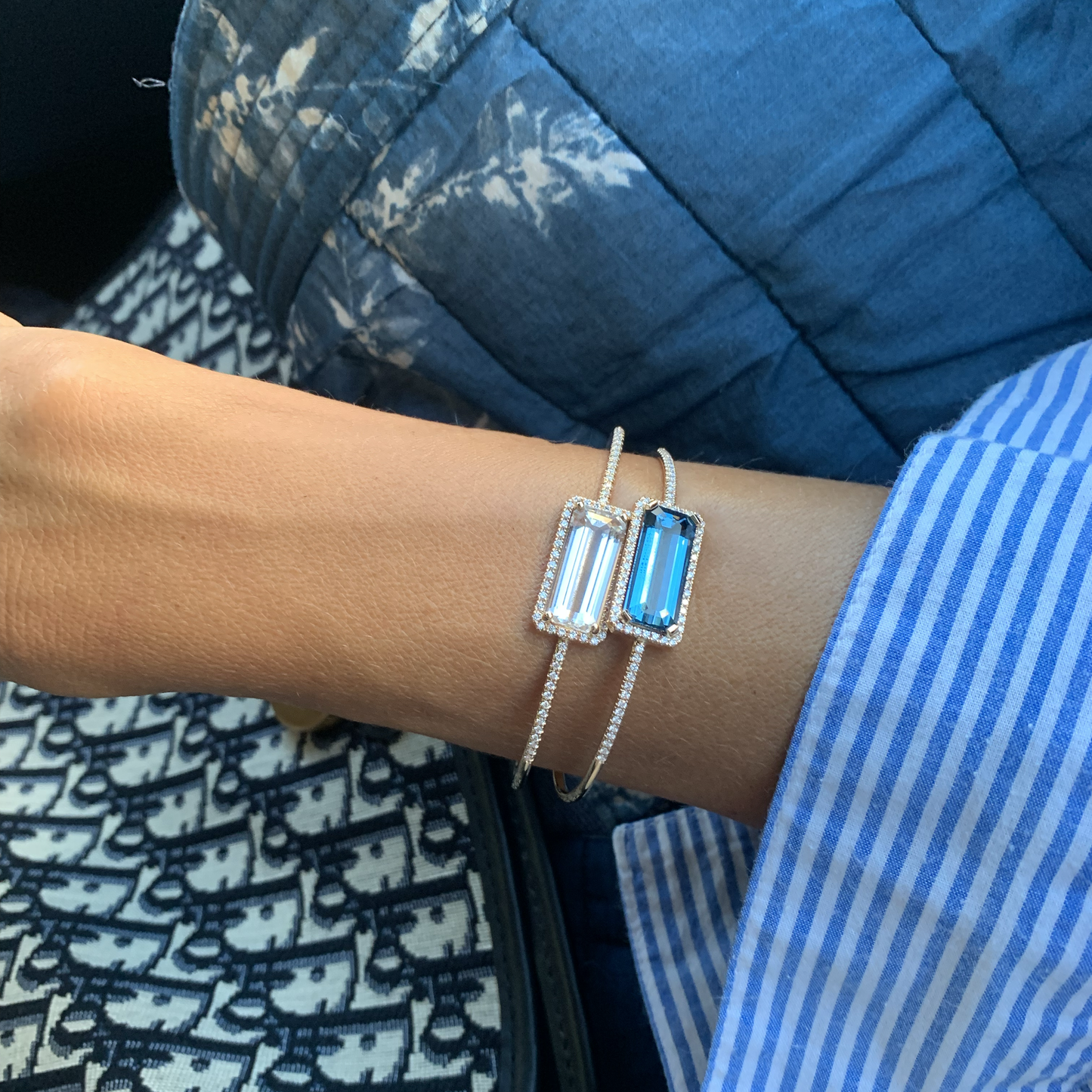 AVALON BRACELET-prasiolite