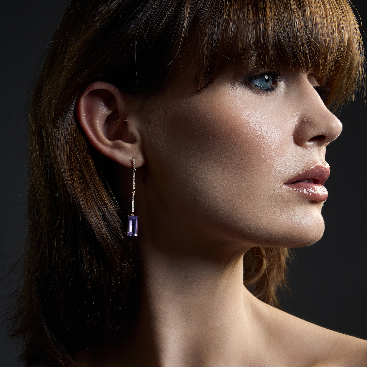 ISBOROV EARRINGS-prasiolite