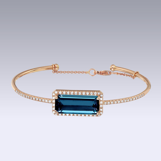 AVALON BRACELET-London blue topaz