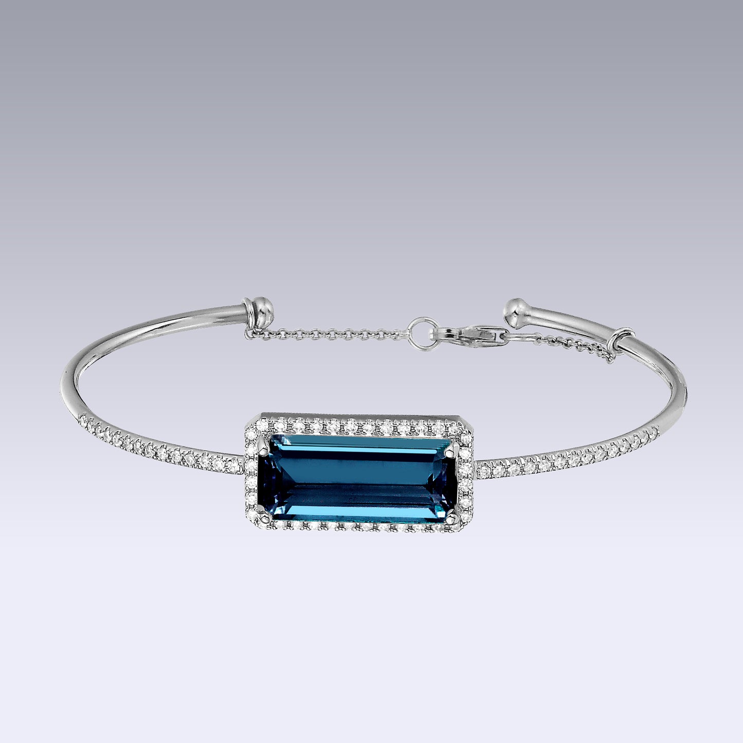 AVALON BRACELET-London blue topaz