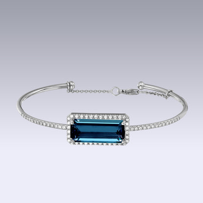 AVALON BRACELET-London blue topaz