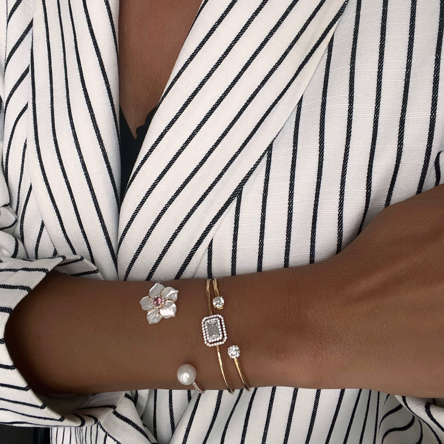 CAMELIA BRACELET-pink tourmaline