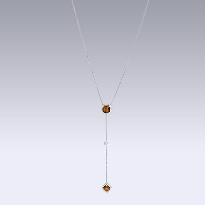 ISABELLE ASSCHER NECKLACE-citrine madeira