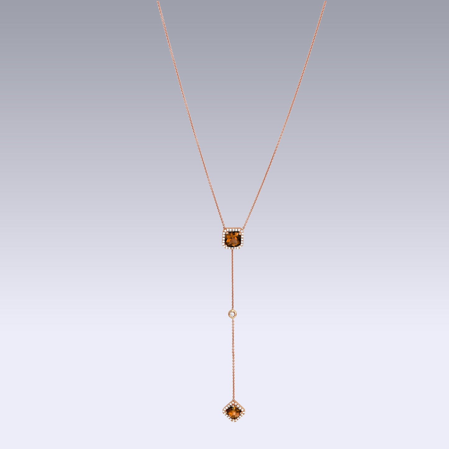 ISABELLE ASSCHER NECKLACE-citrine madeira