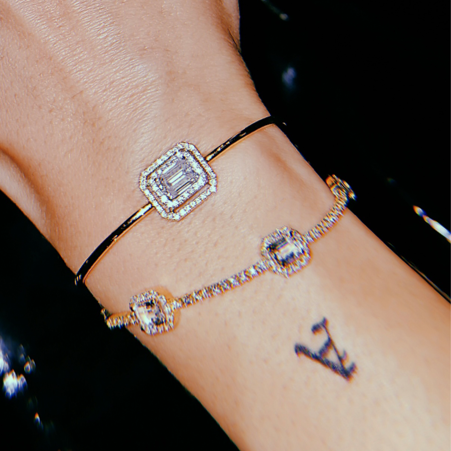 COSMOPOLITAN BRACELET-white edel topaz