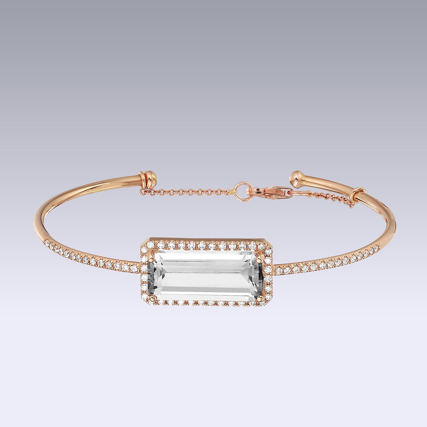 AVALON BRACELET-White edel topaz