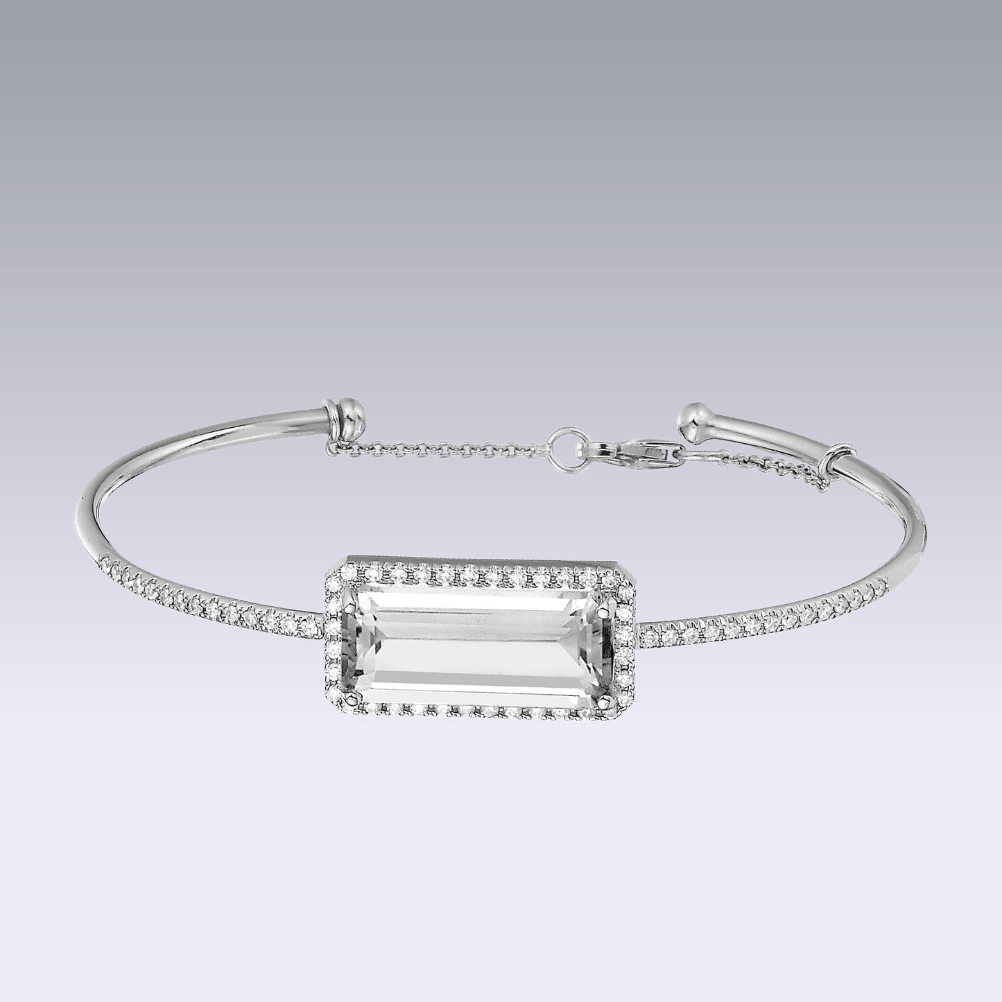 AVALON BRACELET-White edel topaz