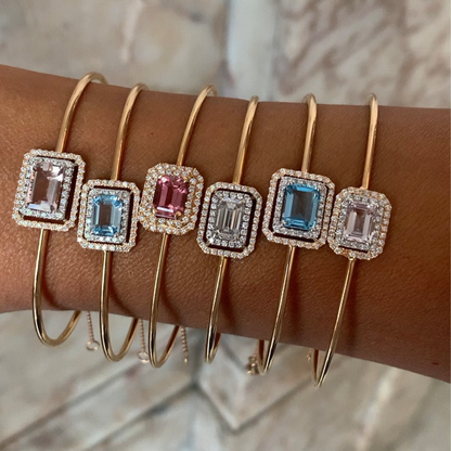 ETERNAL BRACELET-pink amethyst