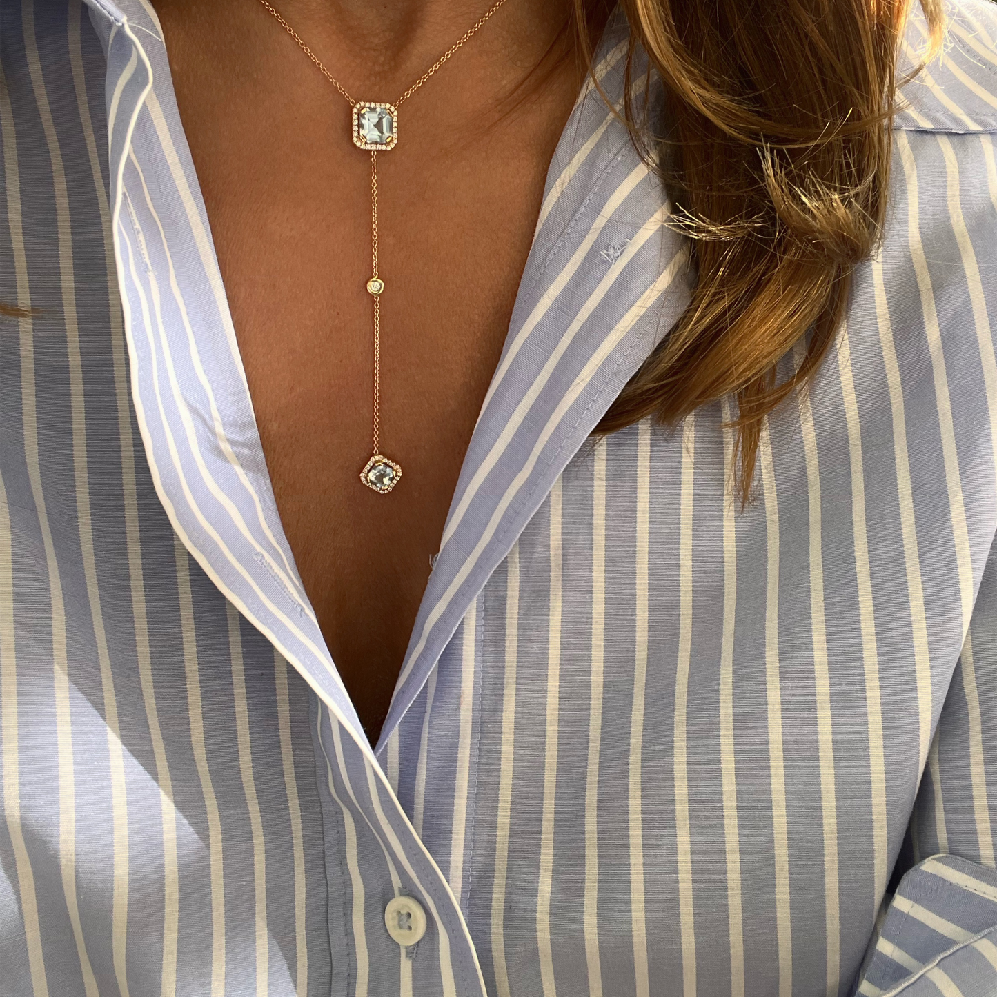 ISABELLE ASSCHER NECKLACE-citrine madeira