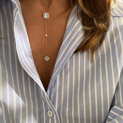 ISABELLE ASSCHER NECKLACE-citrine madeira