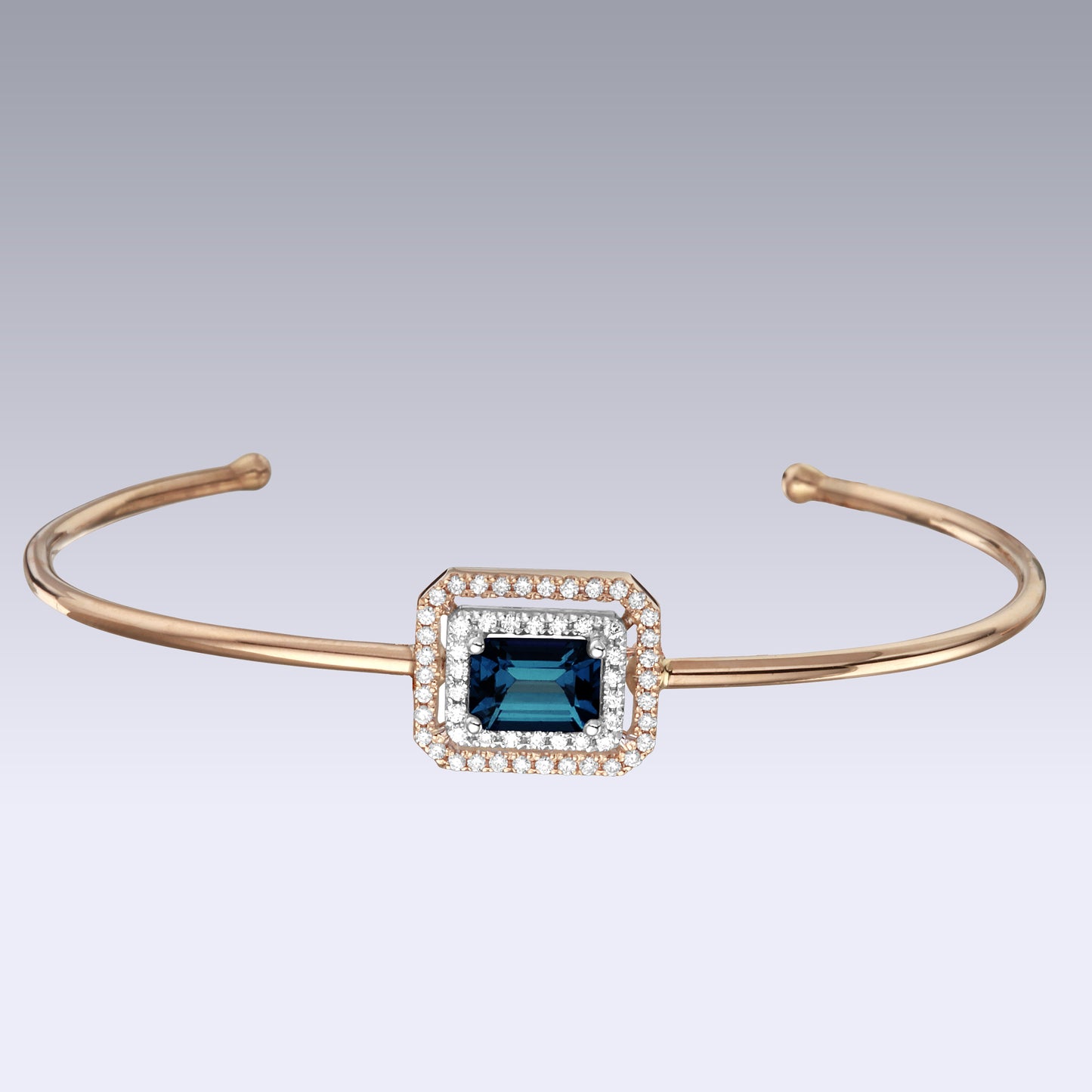 ETERNAL BRACELET-london blue topaz
