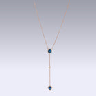 ISABELLE ASSCHER NECKLACE-london blue topaz