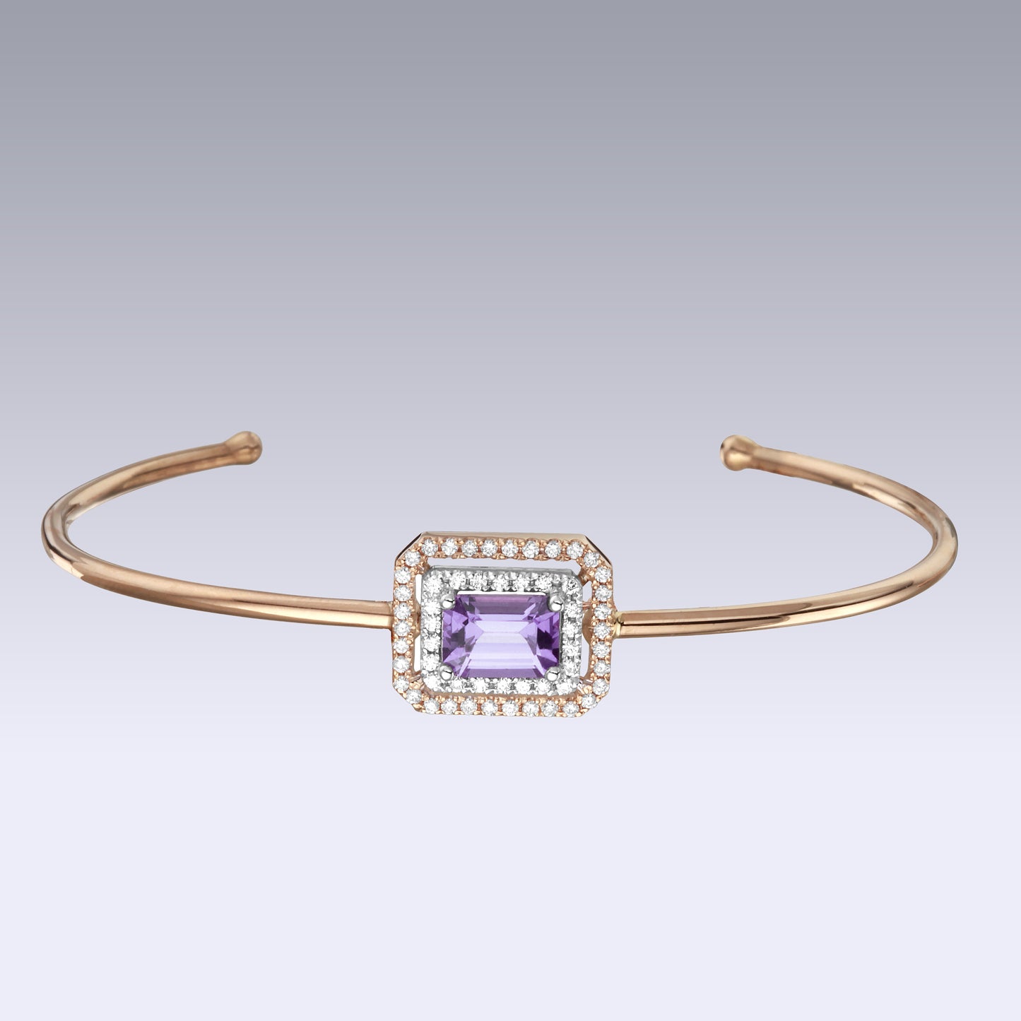 ETERNAL BRACELET-pink amethyst
