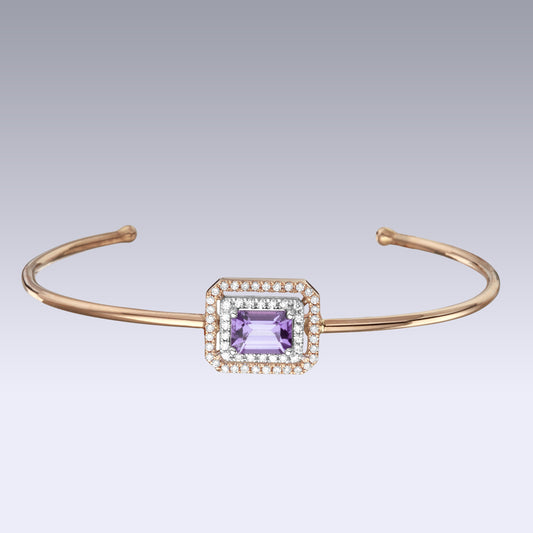 ETERNAL BRACELET-pink amethyst