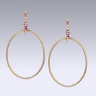 ARAGON EARRINGS-pink tourmaline
