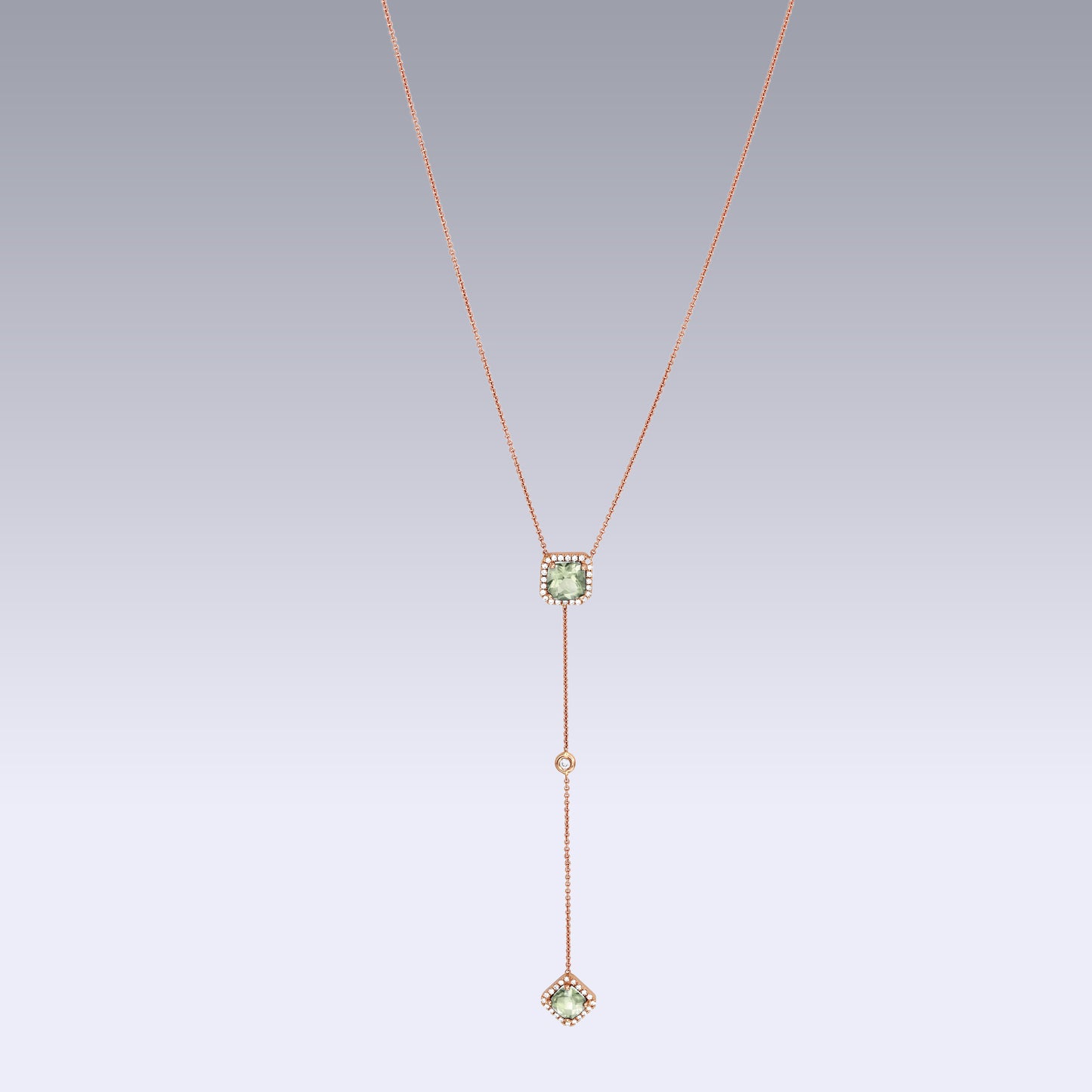 ISABELLE ASSCHER NECKLACE-prasiolite