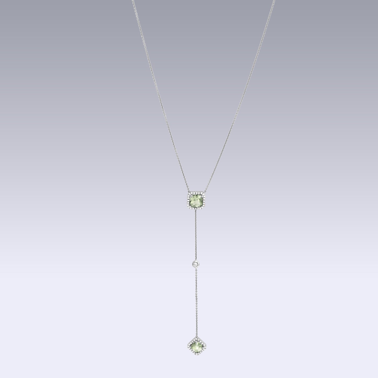 ISABELLE ASSCHER NECKLACE-prasiolite