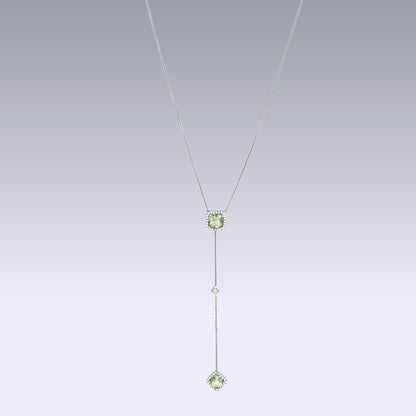 ISABELLE ASSCHER NECKLACE-prasiolite