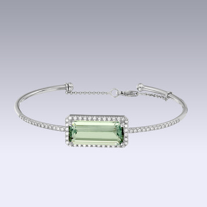 AVALON BRACELET-prasiolite
