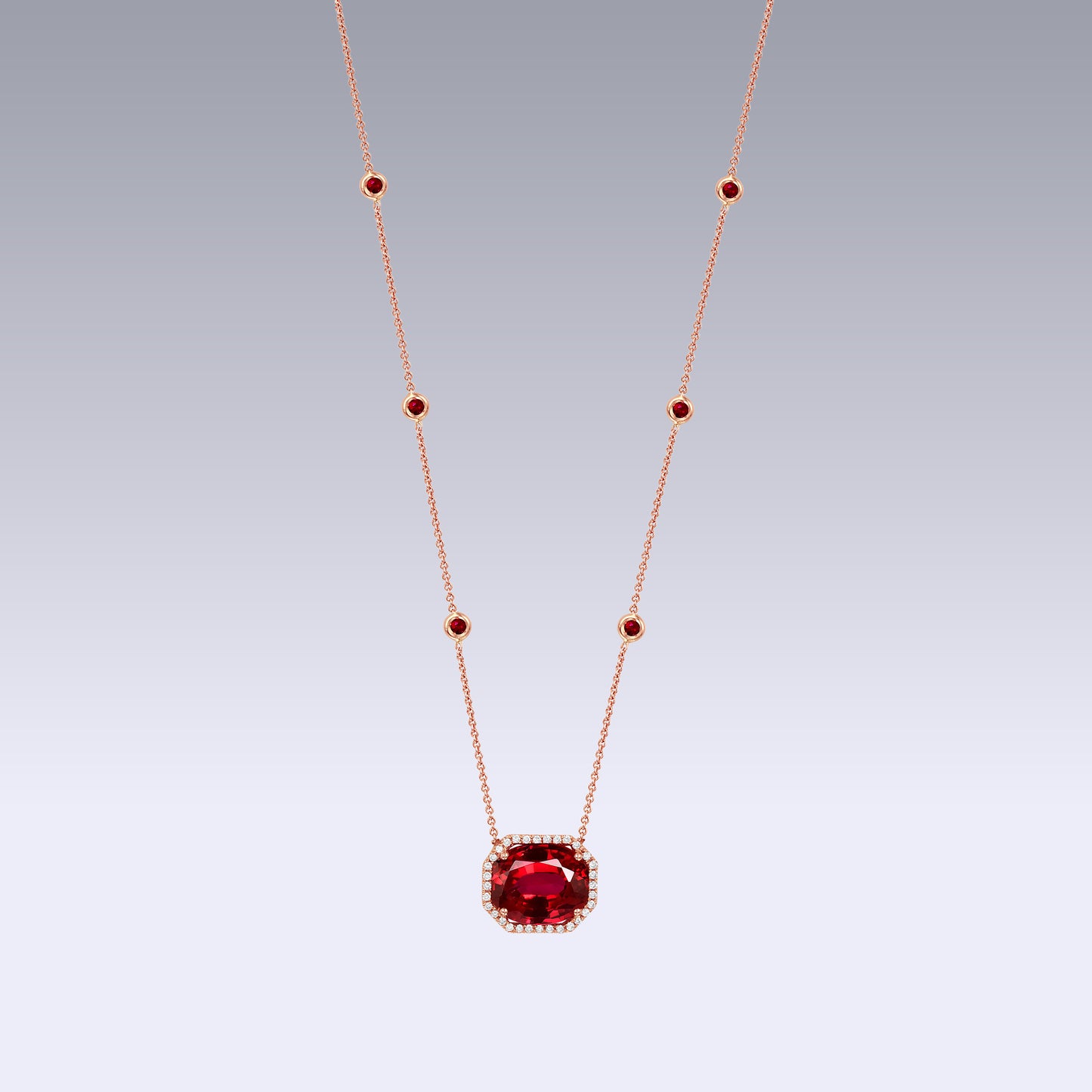 JULIA NECKLACE-ruby