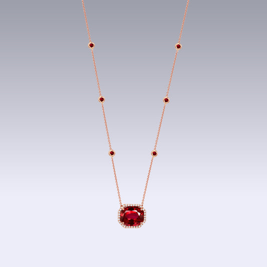 JULIA NECKLACE-ruby