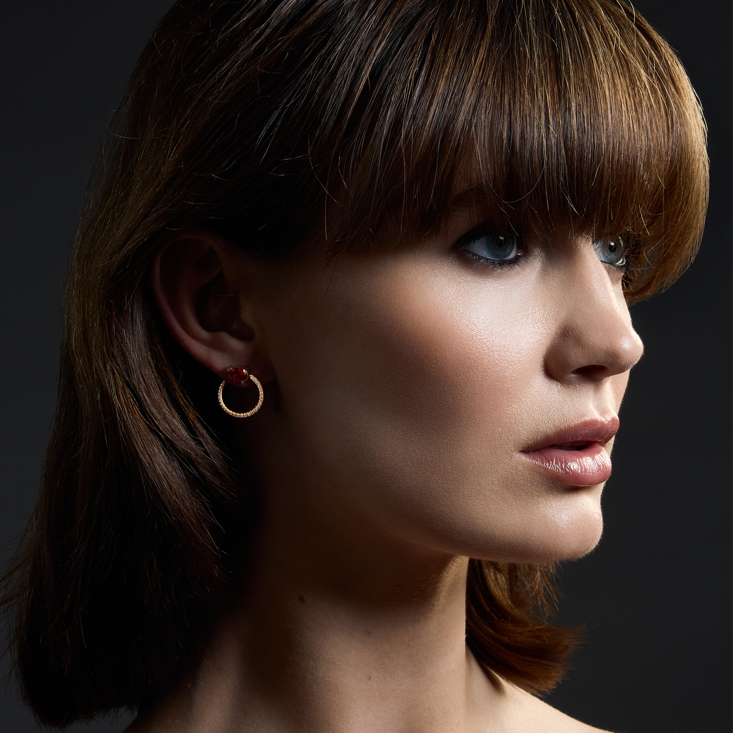 SERPENTE EARRINGS-peridot