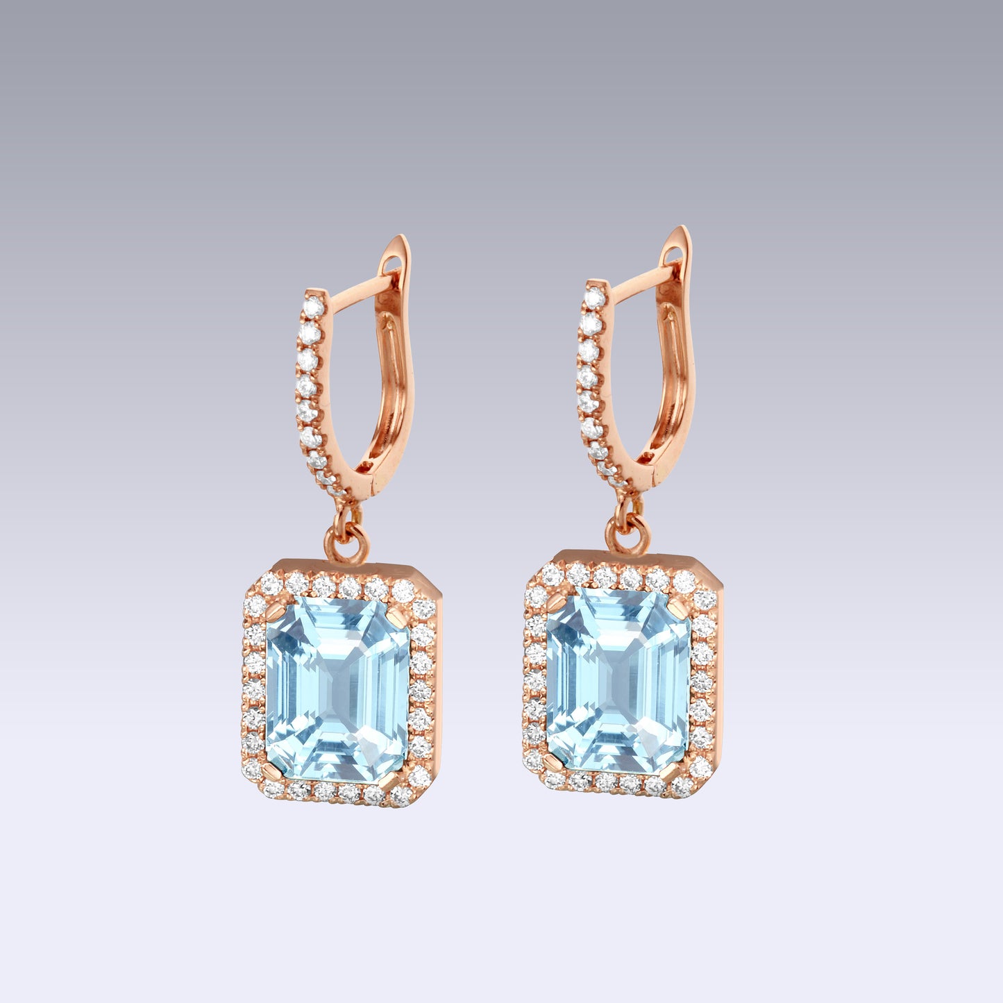 VERSAILLES EARRINGS-sky topaz