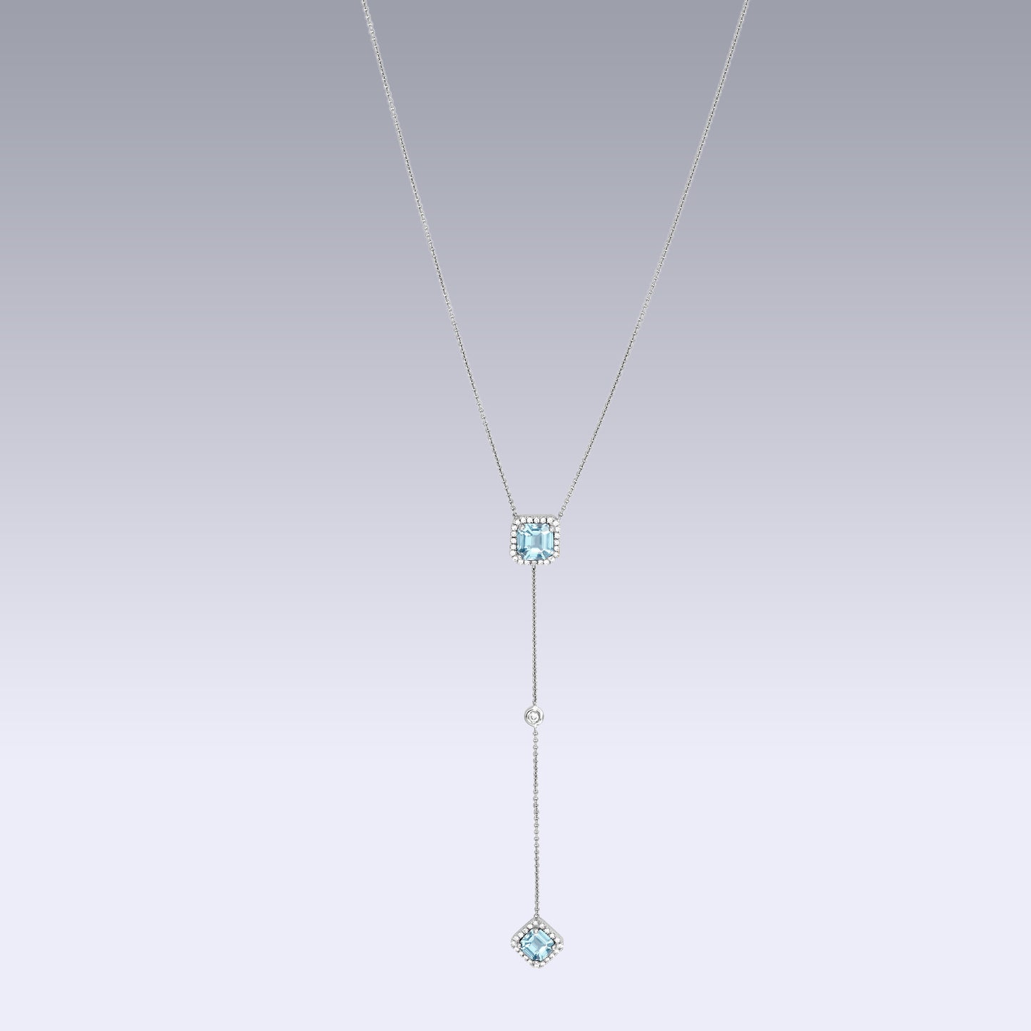 ISABELLE ASSCHER NECKLACE-sky topaz