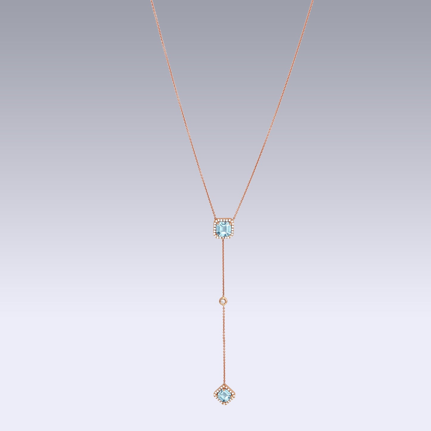 ISABELLE ASSCHER NECKLACE-sky topaz