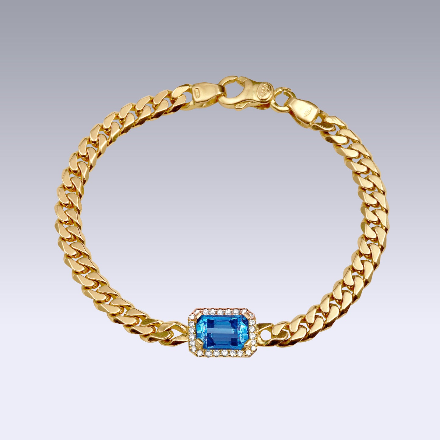 VINTAGE BRACELET-swiss topaz