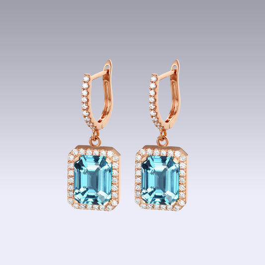 VERSAILLES EARRINGS-swiss topaz