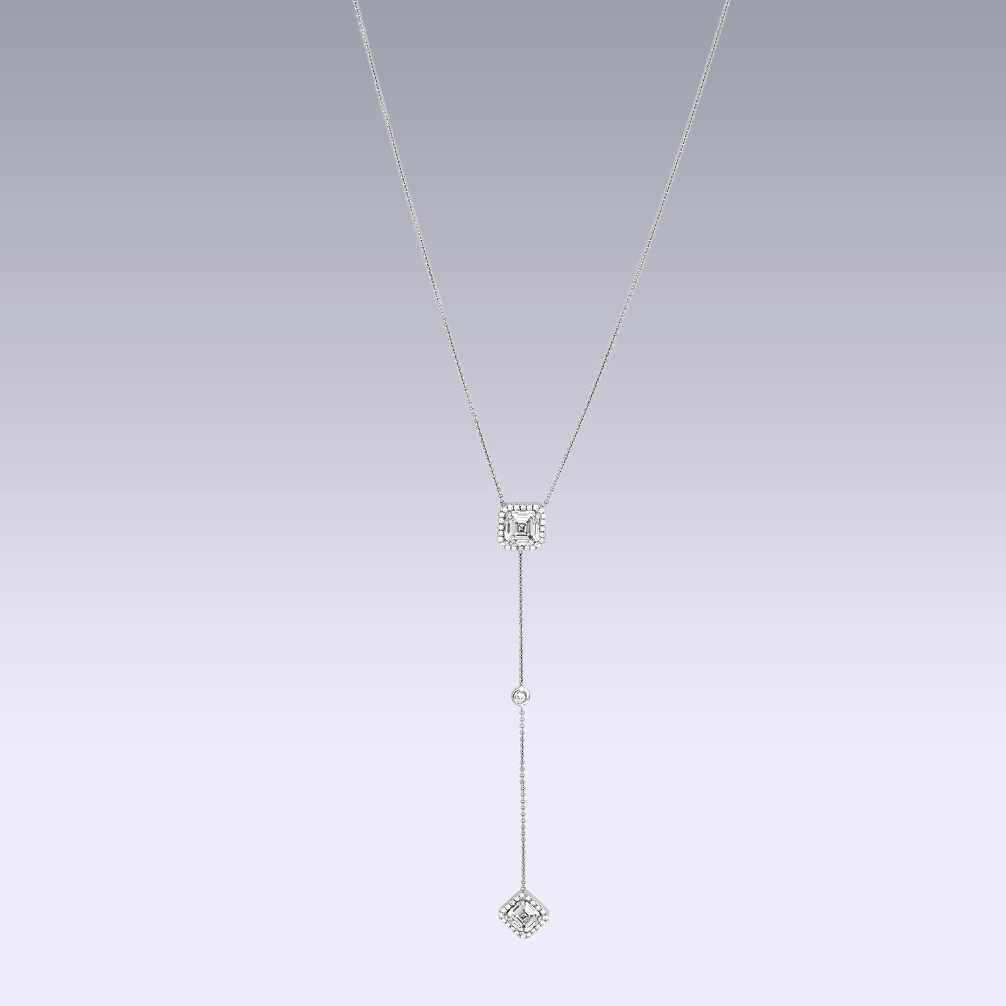 ISABELLE ASSCHER NECKLACE-white edel topaz